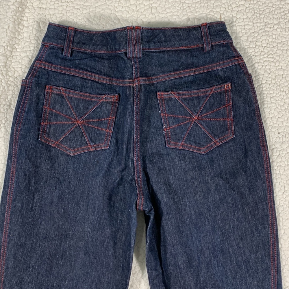 St. John Sport Women's Bootcut Dark Wash Jeans size 4 - Picture 4 of 7